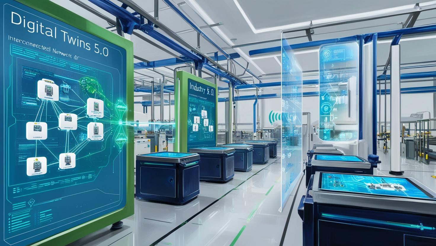 Os Gêmeos Digitais Estão Transformando a Indústria 5.0