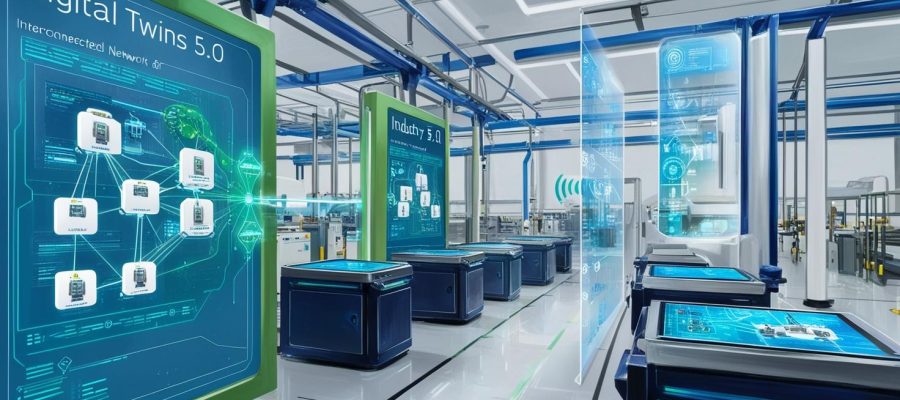 Os Gêmeos Digitais Estão Transformando a Indústria 5.0